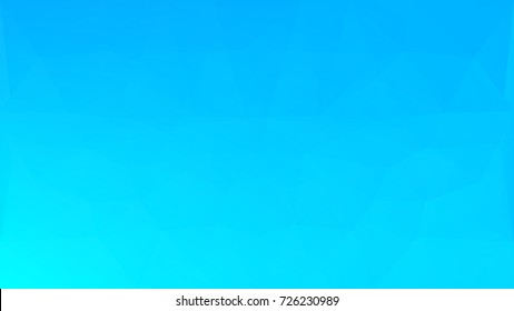 Gradient abstract horizontal triangle background. Cool ice colored polygonal backdrop for business presentation. Trendy geometric abstract banner. Corporative flyer design. Mosaic style.