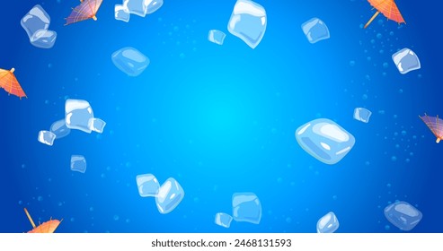 Gradient abstract ice background vector design in eps 10