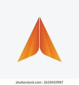 a gradient abstract letter logo