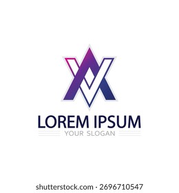 Gradient Abstract Letter A Logo Design for Digital Marketing and Branding Agencies
