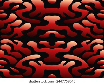Gradient abstract pattern. Contemporary print collage. Fashionable template for design.	