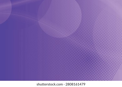 Gradient abstract purple wave patterns with circular shapes violet