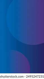 Gradient abstract round blue background