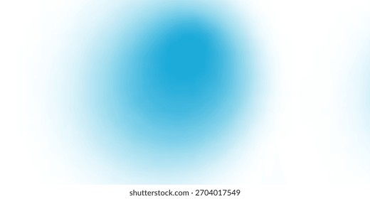 Formas abstractas degradadas con desenfoque suave y textura fluida. Tonos azules, blancos y neón. Estilo Y2K con burbuja circular como Elementos. Estética minimalista moderna con manchas orgánicas y salpicaduras de acuarela.