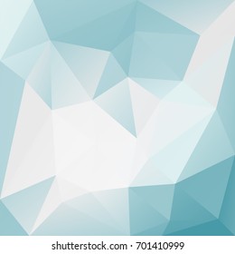 Gradient abstract square triangle background. Grey, yellow and turquoise colored polygonal backdrop for business presentation. Trendy geometric abstract banner. Corporative flyer design. Mosaic style.