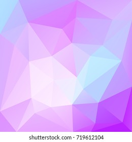 Gradient abstract square triangle background. Vibrant rainbow multicolored polygonal backdrop for business presentation. Trendy geometric abstract banner. Technology concept flyer. Mosaic style.