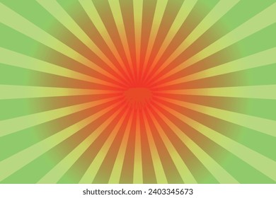 Gradient abstract sunburst background vector.