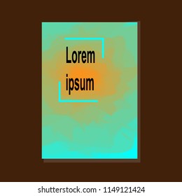 gradient abstract texture, cover template,  vector  illustration