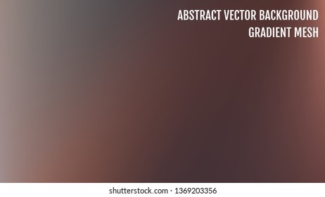 Gradient abstract vector background. Blurred color backdrop. Vector illustration for your graphic design, banner, poster.