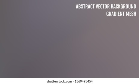 Gradient abstract vector background. Blurred color backdrop. Vector illustration for your graphic design, banner, poster.