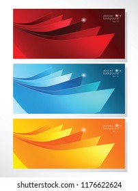 Gradient abstract vector design layout. Eps10.