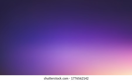 Gradient abstract wallpapers consisting of black and purple to yellow that look like the night sky, which can be used as a backdrop.