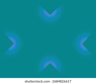 Gradient aqua green abstract creative background design