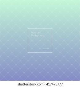 Gradient Aquamarine and Medium purple colored triangle polygon pattern vintage background. Abstract geometrical background made up with triangular and rhombus shapes. Brochure, poster, design.