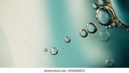 Gradient archipelago bubble drops water vector design in eps 10