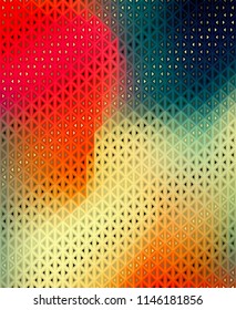 Gradient art and geometric style background, brochure & flyer cover template.