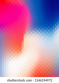 Gradient art and geometric style background, brochure & flyer cover template.
