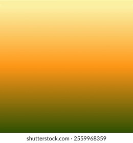 Gradient Backdrop with Orange, Yellow, and Green Tones