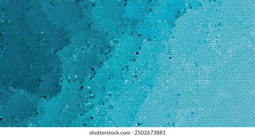 gradient background abstract blended ocean blue color geometric standard blended wave mosaic 