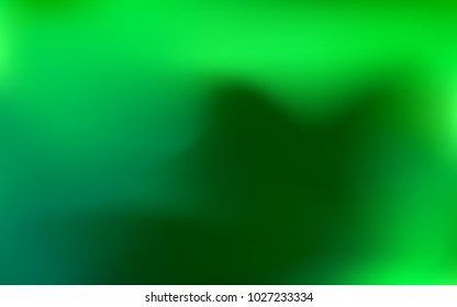 Gradient Background. Abstract Blurred Background. Creative Wallpaper for Design. Gradient in Green and Blue Colors for Banner, Poster, Cover, Wallpaper, Paper. Colorful Abstraction. Vector Template.
