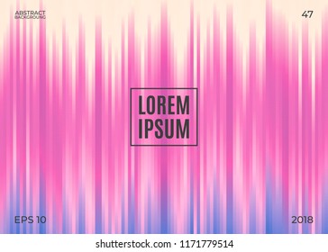 Gradient background. Abstract cover with dynamic patterns. Modern minimal design. Vector illustration.