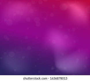 Gradient background in abstract style. Modern card for decoration design. Defocused abstract wallpaper. Christmas light background. Color gradient background design. Disco party template.