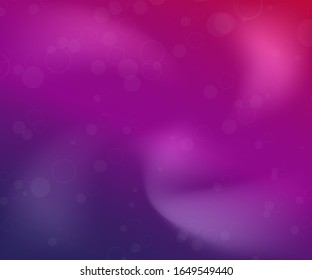 Gradient background in abstract style. Modern card for decoration design. Defocused abstract wallpaper. Christmas light background. Color gradient background design. Disco party template.
