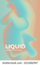 fondo de degradado líquido vertical abstracto colorido creativo