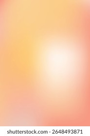 Fondo degradado en colores de otoño. Vertical Vector naranja Plantilla amarilla.