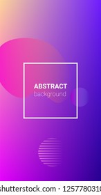 Gradient Background. Banner Design Composition. Horizontal Orientation. Modern Geometric Pattern. Gradient Background.
