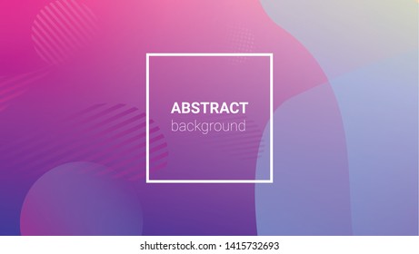 Gradient Background. Banner Design Composition. Modern Geometric Pattern. Horizontal Orientation. Gradient Background.