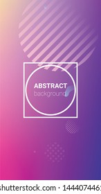 Gradient Background. Banner Design Composition. Modern Geometric Pattern. Horizontal Orientation. Gradient Background.