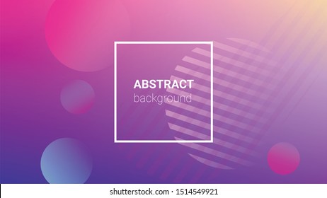 Gradient Background. Banner Design Composition. Modern Geometric Pattern. Horizontal Orientation. Gradient Background.