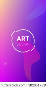 Gradient Background. Banner Design Composition. Modern Geometric Pattern. Horizontal Orientation. Gradient Background.