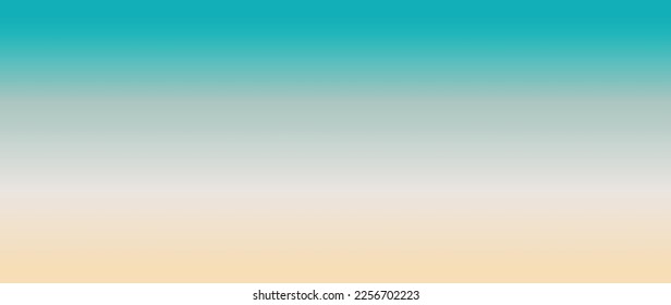 Gradient background. Beach and sea concept.