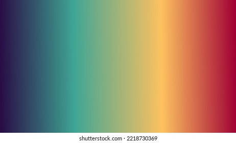 Gradient background beautiful blue yellow red colorful vector