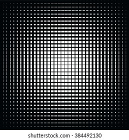 gradient background with black lines. Gradient lines background vector pattern, horizontal and vertical black stripes, parallel black lines from thick to thin