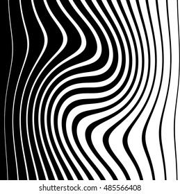 gradient background with black lines. Gradient lines background vector pattern. black lines from thick to thin.