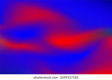 fundo gradiente mistura azul elétrico intenso e vermelho de néon vibrante