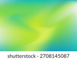 gradient background blending lime green, yellow, and teal. Energetic abstract texture for nature, health, or motion designs