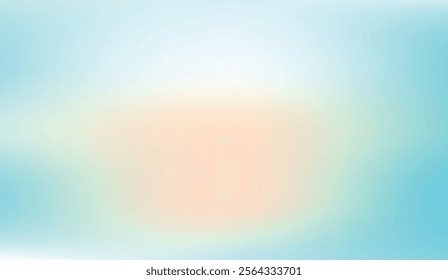 gradient background blending soft peach and turquoise tones, creating a calm and dreamy aesthetic. Ideal for abstract, creative, and modern designs