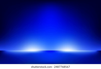 gradient background with blue color. vector illustration