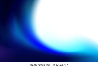 gradient background with blue color. vector illustration. blur background with curve pattern