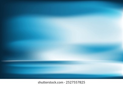 fundo de gradiente com cor azul. ilustração de vetor