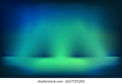 fundo de gradiente com cor azul. ilustração de vetor