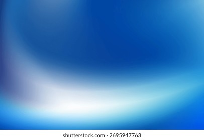 fundo de gradiente com cor azul. ilustração de vetor