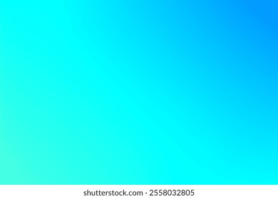 Gradient Background with Blue and Cyan Colors for Creative Designs