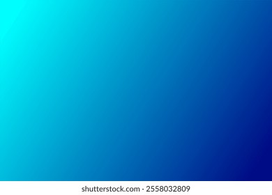 Gradient Background with Blue and Cyan Colors for Creative Designs