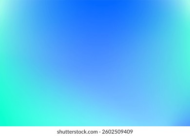 Gradient Background with Blue and Green Tones Creating a Soft Abstract Effect