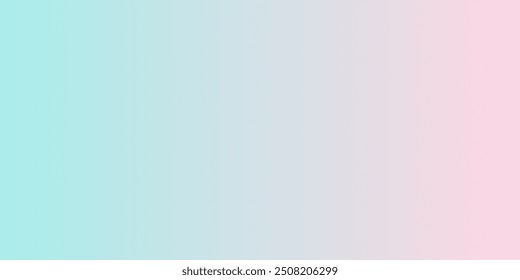Gradient background of blue and pink colors. Suitable for presentations, website backgrounds, card, banners, etc. Blur, smooth, pastel. linear, horizontal.  Vector